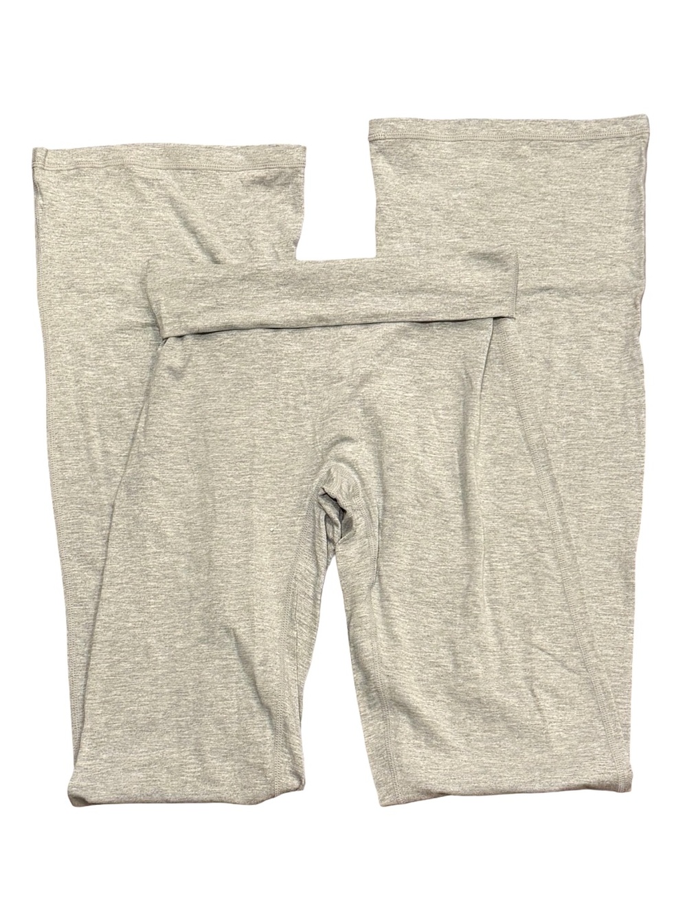 Wilo The Label Heather Gray Crossback Bra & Flare Legging Lounge Set NWT - Picture 8 of 9